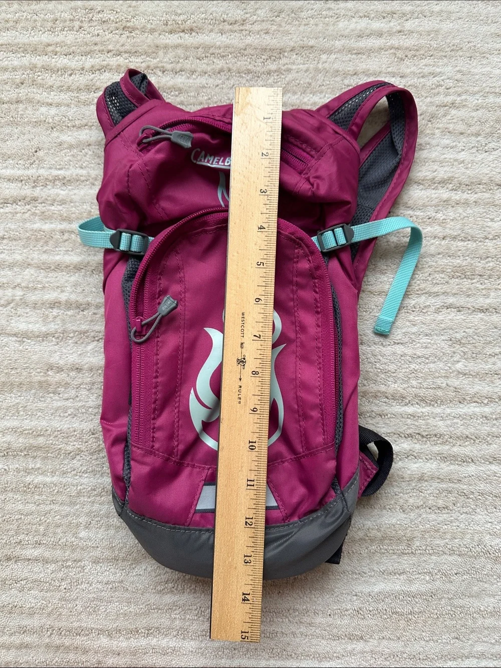 CamelBak Mini M.U.L.E. Kids Hydration Backpack, 50 oz, Purple No Bladder Include